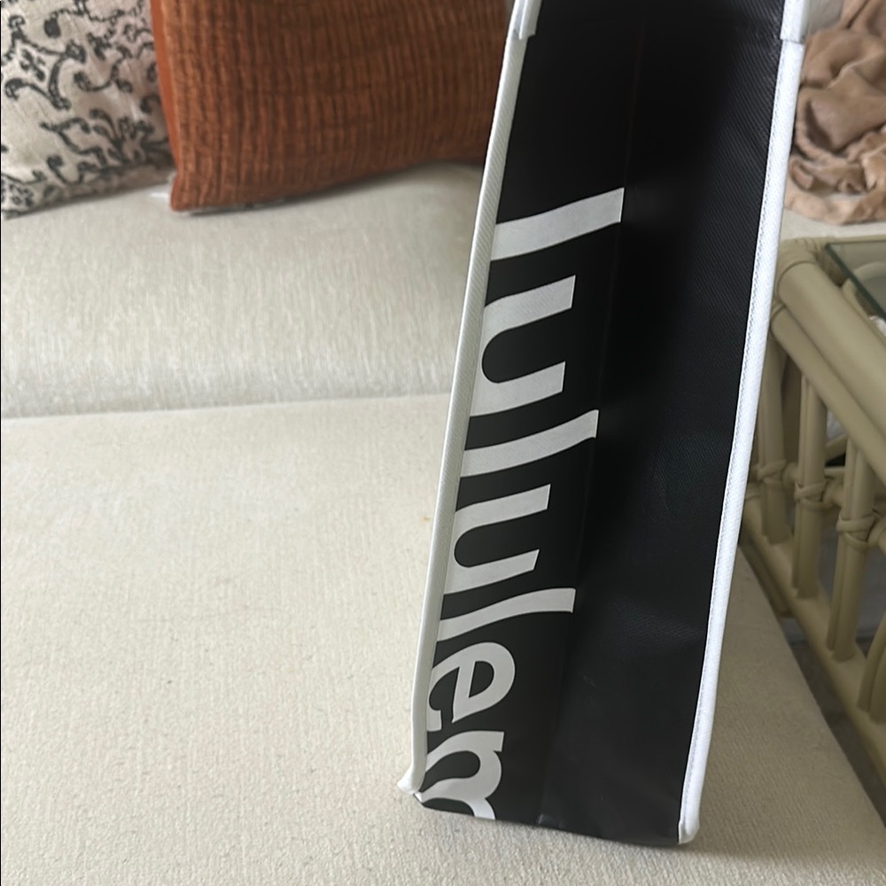 lululemon athletica Black and White Tote Bag